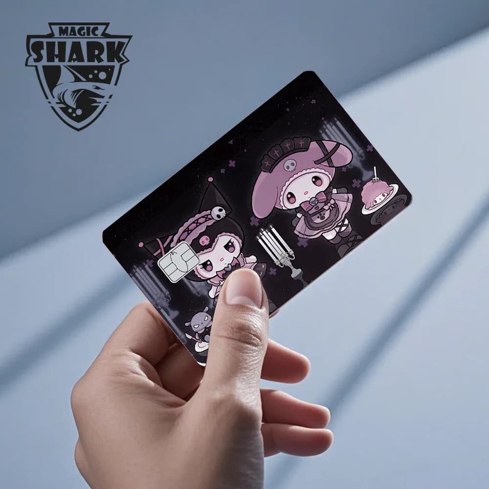 Autocollant Hello Kitty Grenouille pour Carte Bancaire - Fini Mat - Image 3