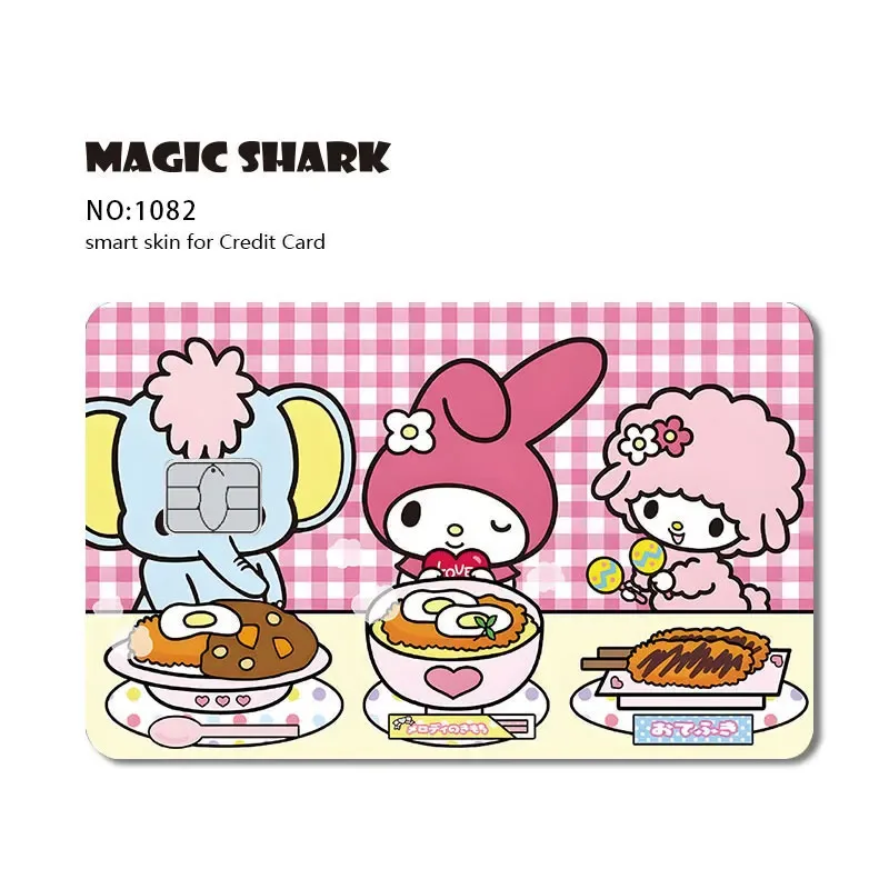 Autocollant Hello Kitty Grenouille pour Carte Bancaire - Fini Mat slide 10