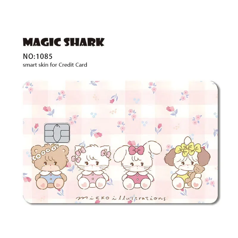 Autocollant Hello Kitty Grenouille pour Carte Bancaire - Fini Mat slide 24