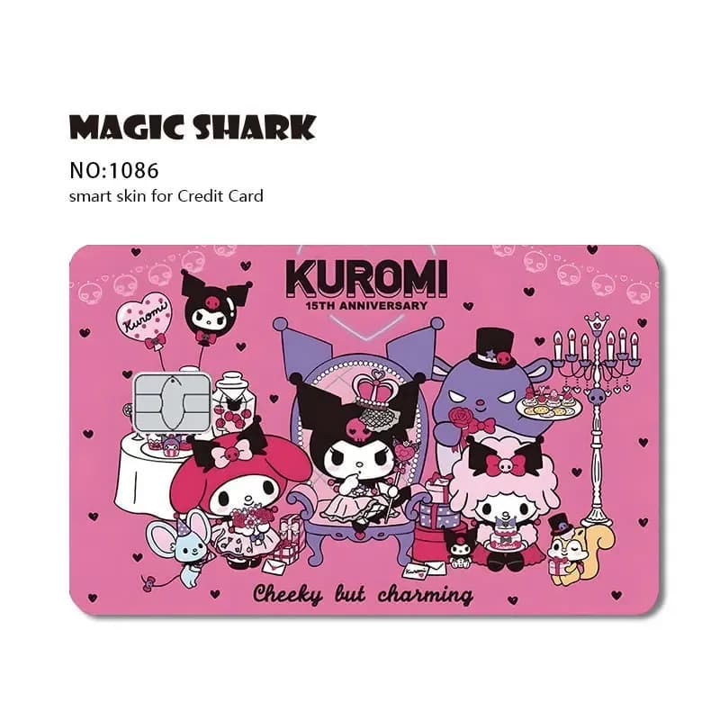 Autocollant Hello Kitty Grenouille pour Carte Bancaire - Fini Mat slide 25