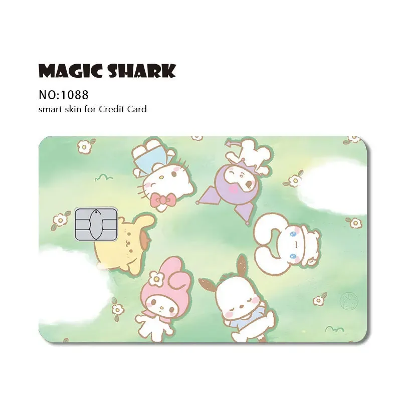 Autocollant Hello Kitty Grenouille pour Carte Bancaire - Fini Mat slide 27