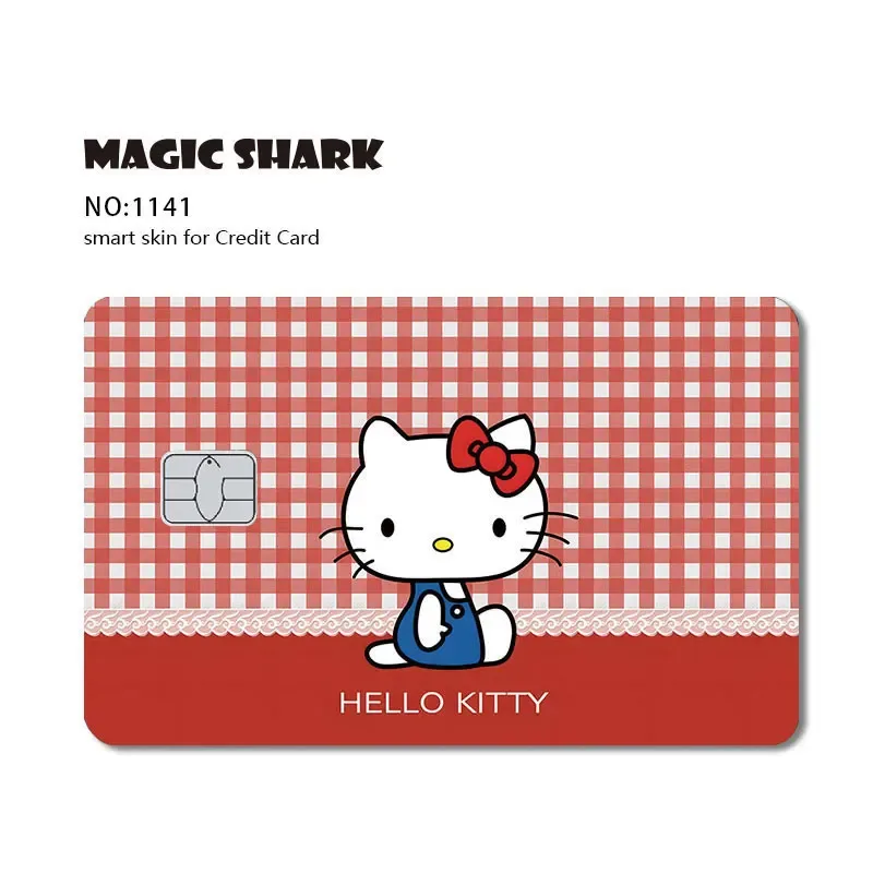 Autocollant Hello Kitty Grenouille pour Carte Bancaire - Fini Mat slide 23