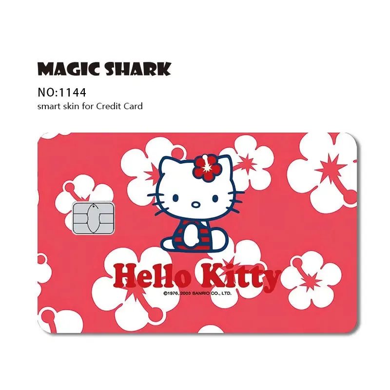 Autocollant Hello Kitty Grenouille pour Carte Bancaire - Fini Mat slide 33