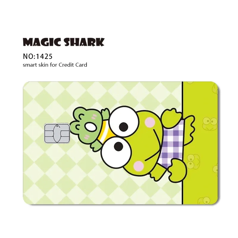Autocollant Hello Kitty Grenouille pour Carte Bancaire - Fini Mat slide 11