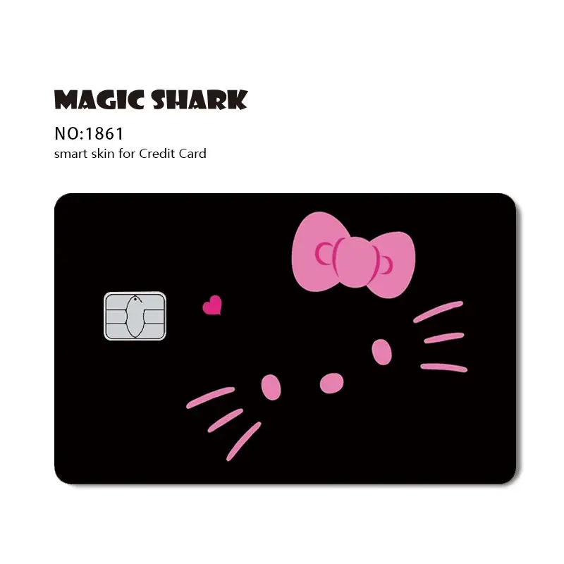Autocollant Hello Kitty Grenouille pour Carte Bancaire - Fini Mat slide 8