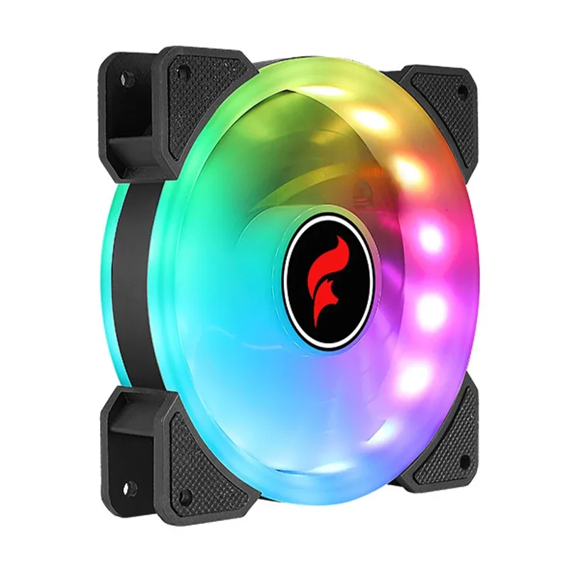 Ventilateur de boîtier PC 120mm ARGB Silencieux - Connecteur 6 broches (Contrôleur requis) - Image 3