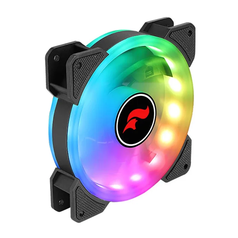 Ventilateur de boîtier PC 120mm ARGB Silencieux - Connecteur 6 broches (Contrôleur requis) - Image 6