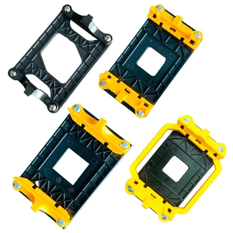 Support de fixation universel pour refroidisseur CPU - Plaque arrière pour Intel et AMD (LGA, AM5, AM4, AM3, FM2)