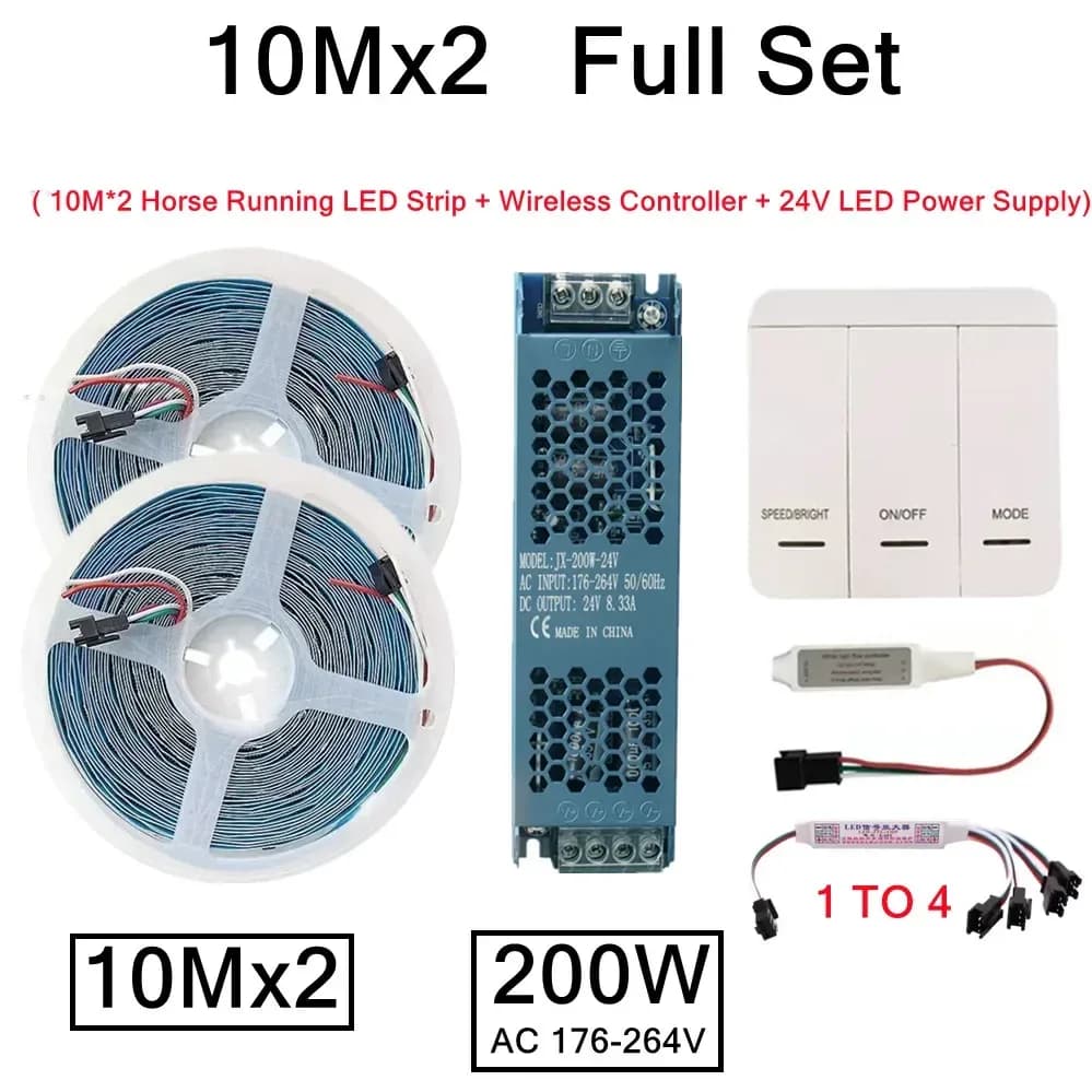 Ruban LED Flexible Adressable WS2811 24V, Effet Dynamique, SMD2835, 5m/10m slide 13