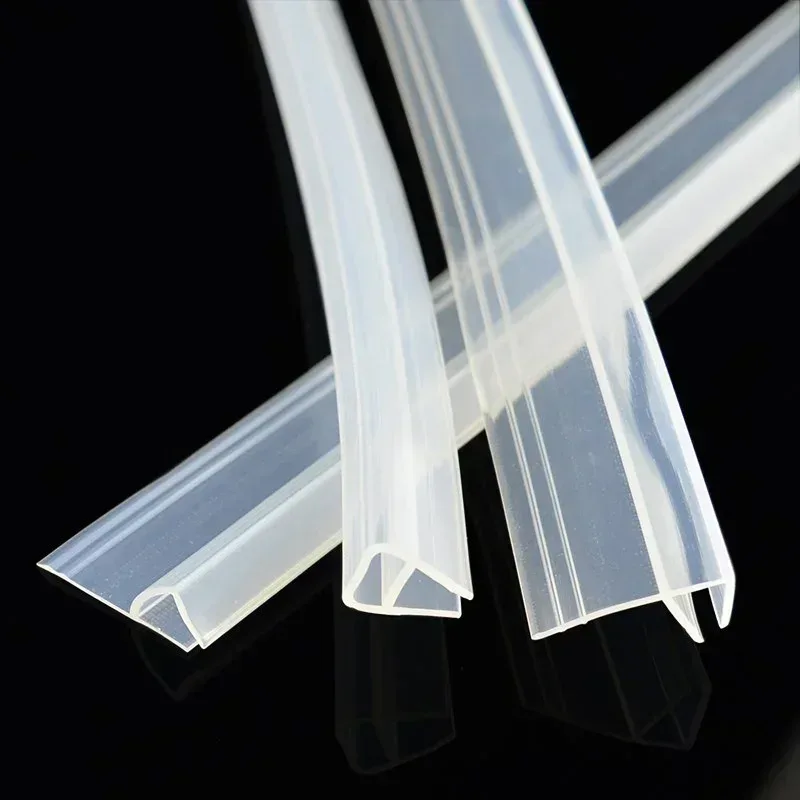 Joint d'étanchéité en silicone pour porte en verre (Profils H, F, U) - Image 6