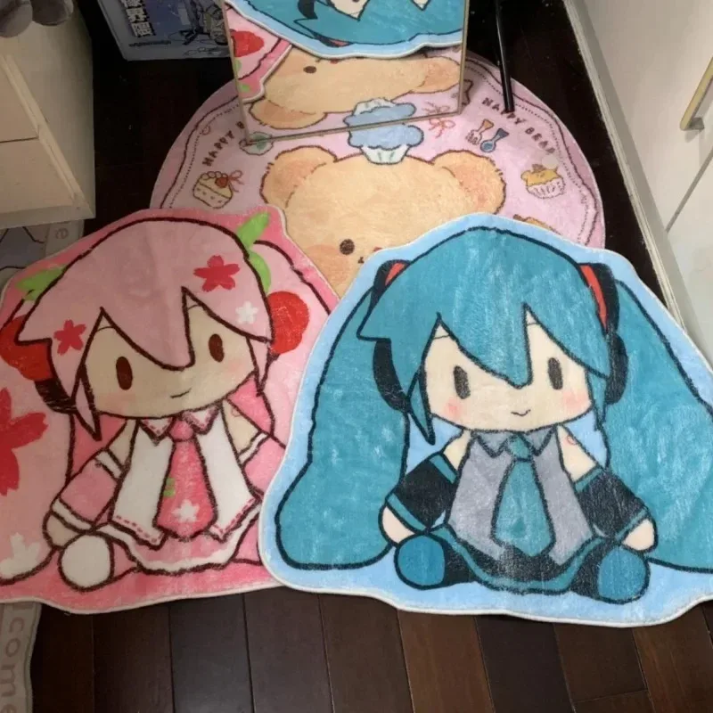 Tapis Hatsune Miku en velours court épais - Image 2