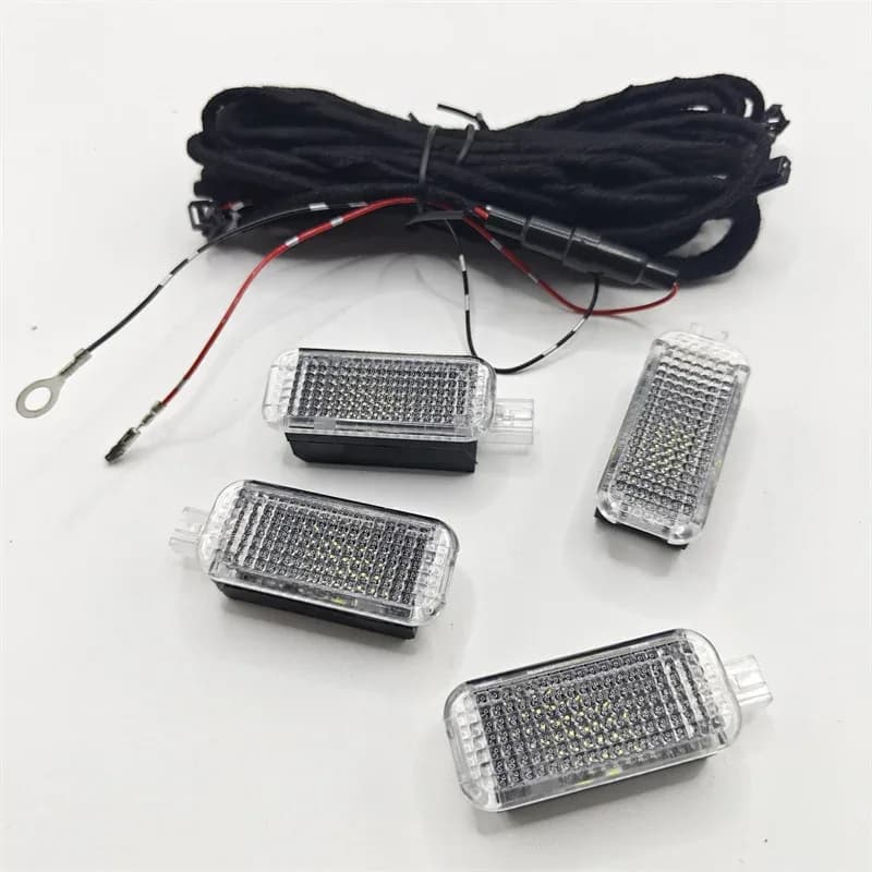 Kit d'éclairage LED de plancher d'origine (OEM) pour Volkswagen Golf 6/7, Jetta, Tiguan, Passat B7/B8 - Image 5