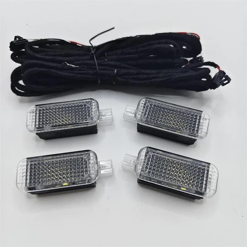 Kit d'éclairage LED de plancher d'origine (OEM) pour Volkswagen Golf 6/7, Jetta, Tiguan, Passat B7/B8 - Image 4