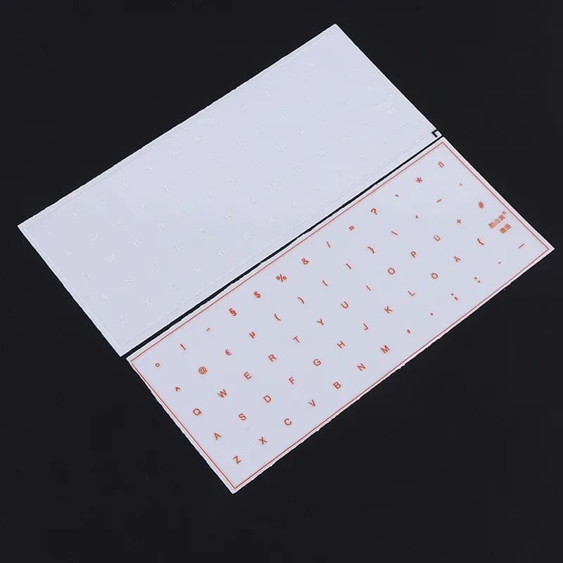 Autocollants de clavier allemands transparents avec pince de précision - Image 5