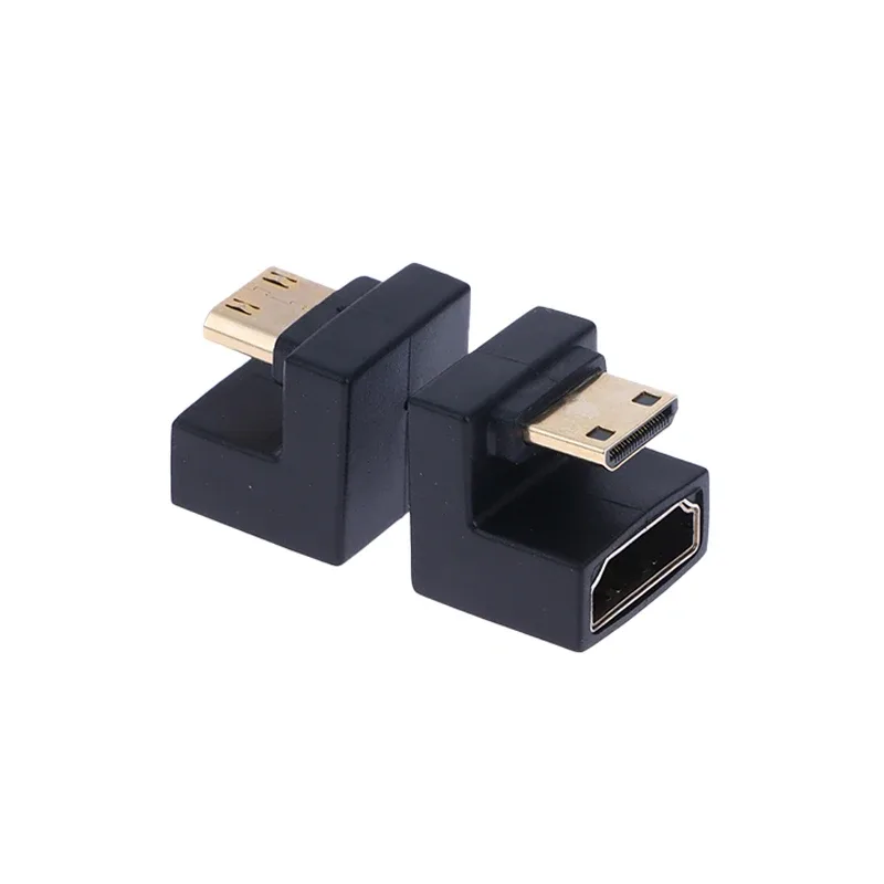 Adaptateur Mini HDMI mâle vers HDMI, coudé en U à 360 degrés - Image 5