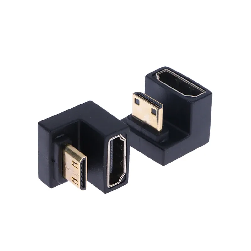 Adaptateur Mini HDMI mâle vers HDMI, coudé en U à 360 degrés - Image 4