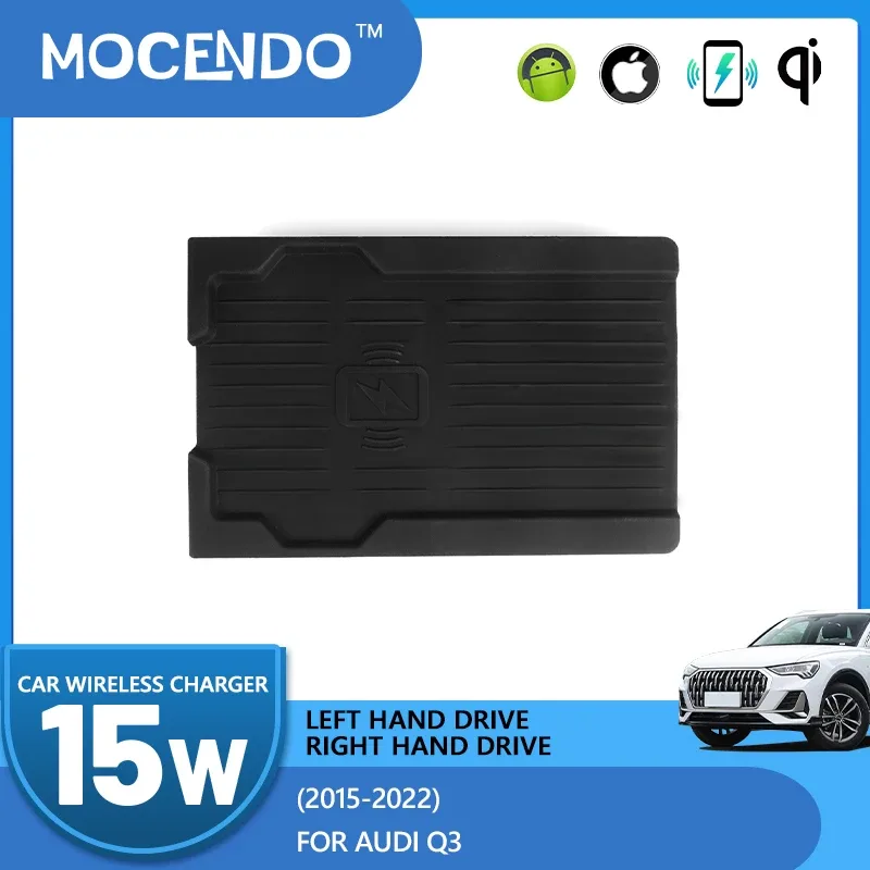 Chargeur sans fil 15W pour Audi Q3 (2015-2022) - Image 1