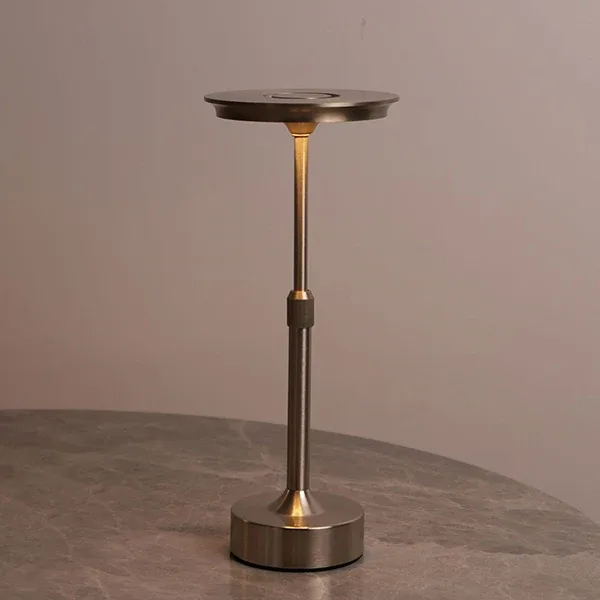 Lampe de table tactile et télescopique en aluminium rechargeable slide 9