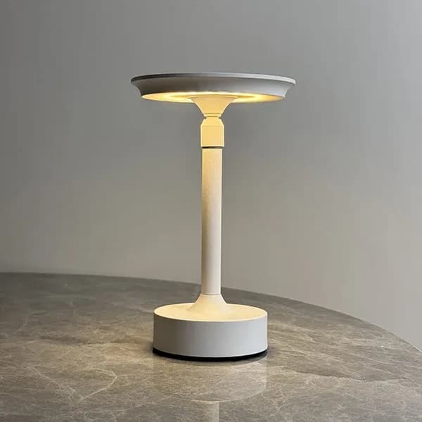 Lampe de table tactile et télescopique en aluminium rechargeable slide 11