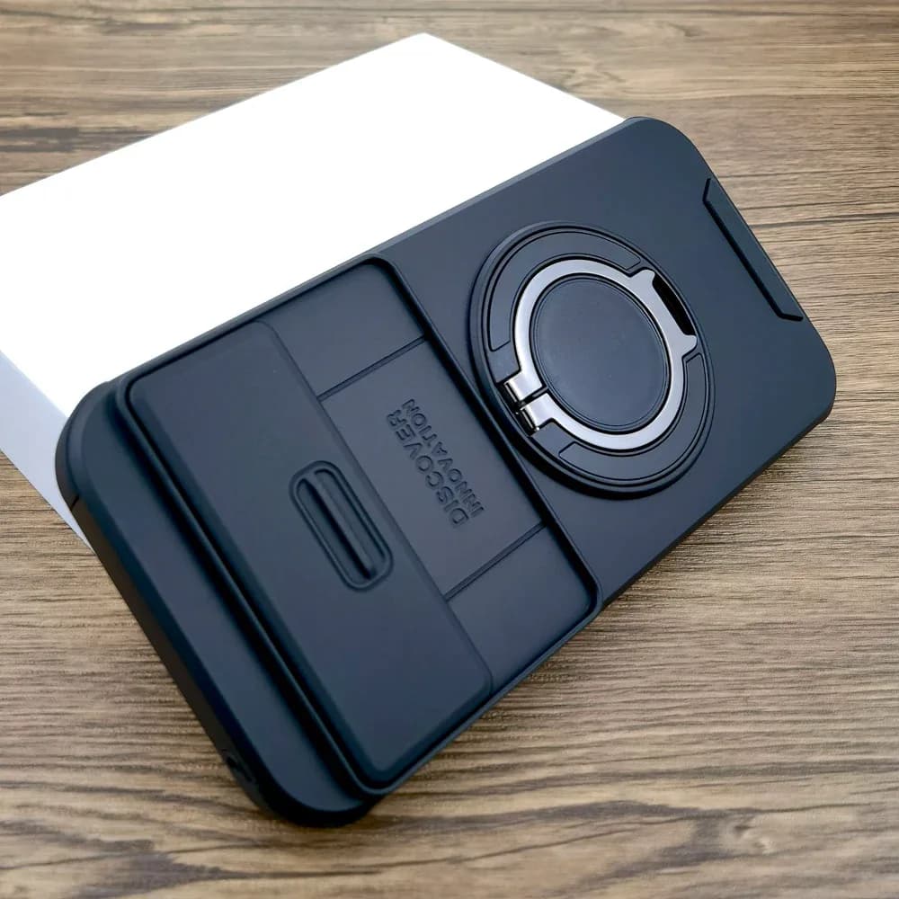Coque de protection antichoc avec support et cache-caméra coulissant pour Google Pixel 10, 9, 8, 7 Pro XL & 9A slide 9