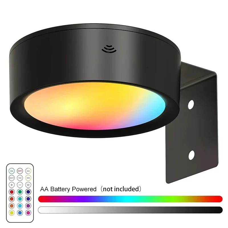 Applique LED pour tableaux, 13 couleurs RVB à intensité variable, projecteur magnétique (à piles) slide 7