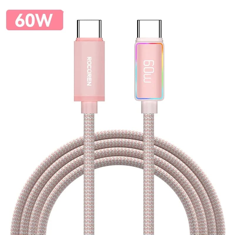 Rocoren - Câble USB-C vers USB-C 100W - Charge Rapide 5A PD 3.1 pour MacBook, iPad et iPhone slide 9