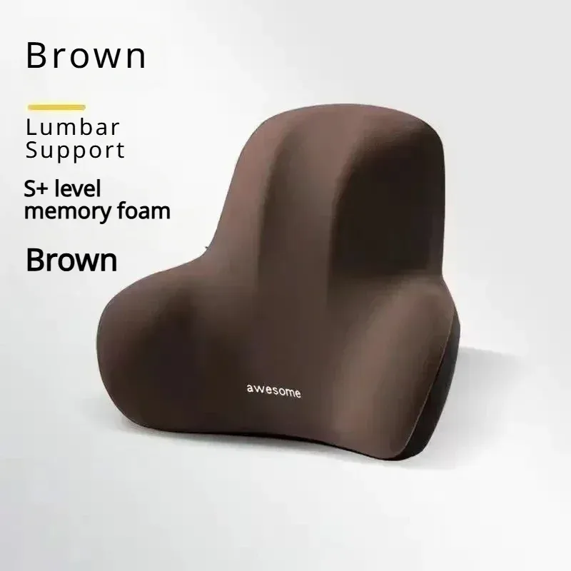 Coussin Lombaire Ergonomique en Mousse à Mémoire de Forme pour Chaise de Bureau et Soutien Post-Partum slide 8