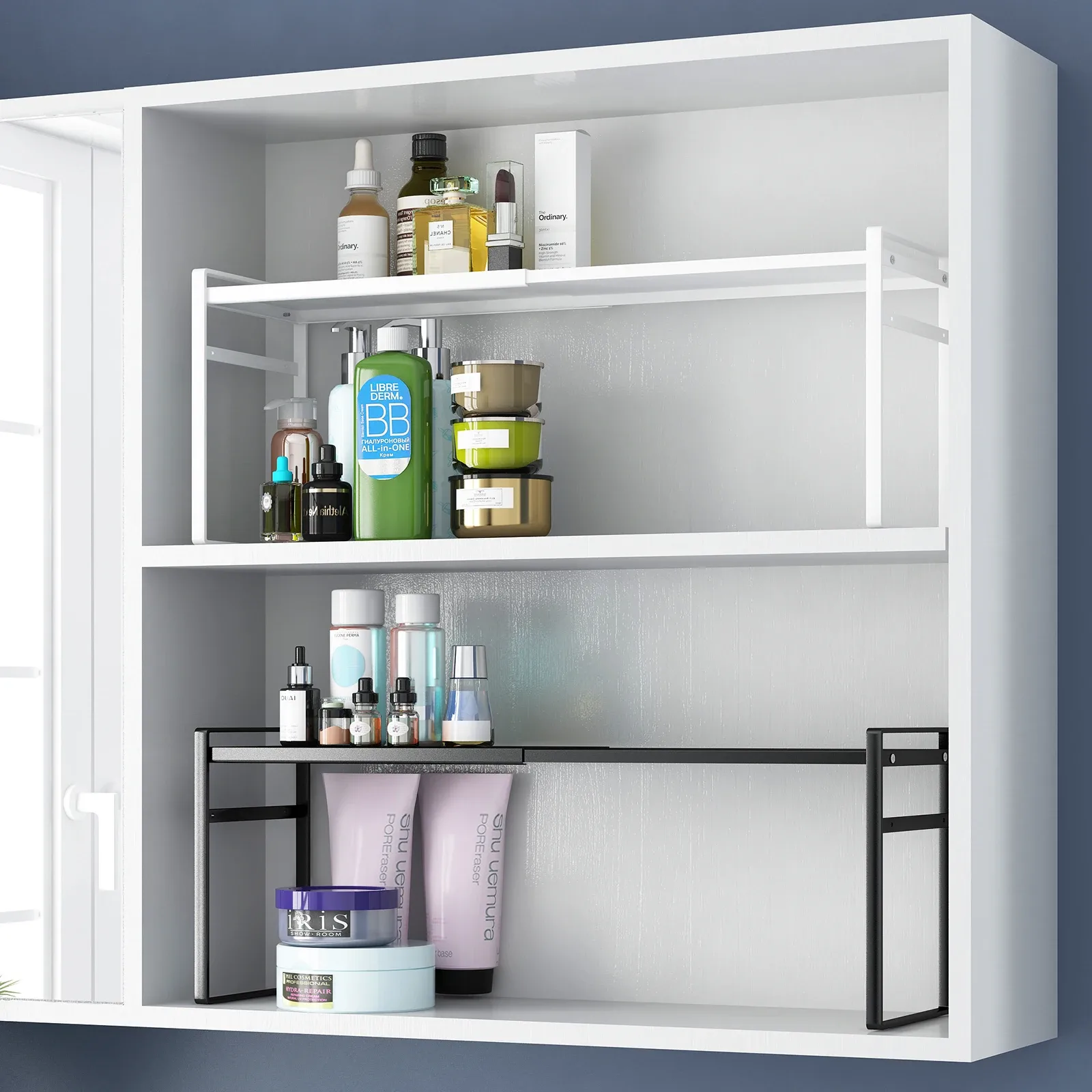 Organisateur de rangement pour armoire de toilette et cosmétiques - Image 6