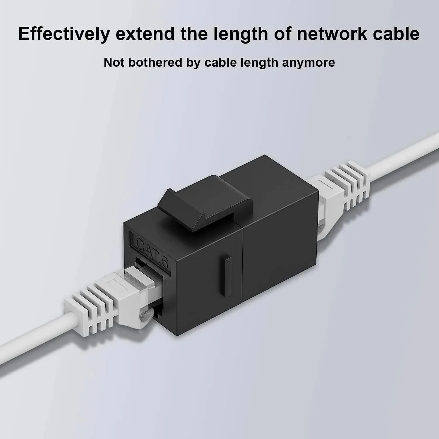 ZoeRax Coupleur RJ45 Keystone Cat7/Cat6/Cat5e, Femelle à Femelle, Lot de 2 - Image 4