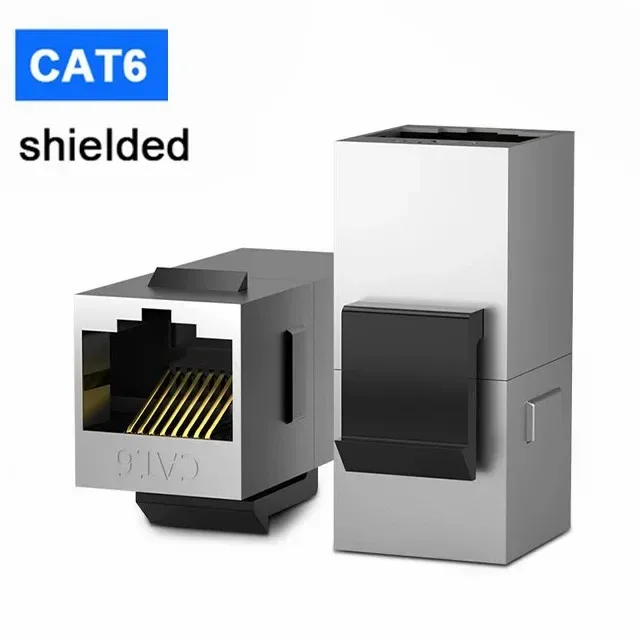 ZoeRax Coupleur RJ45 Keystone Cat7/Cat6/Cat5e, Femelle à Femelle, Lot de 2 slide 8