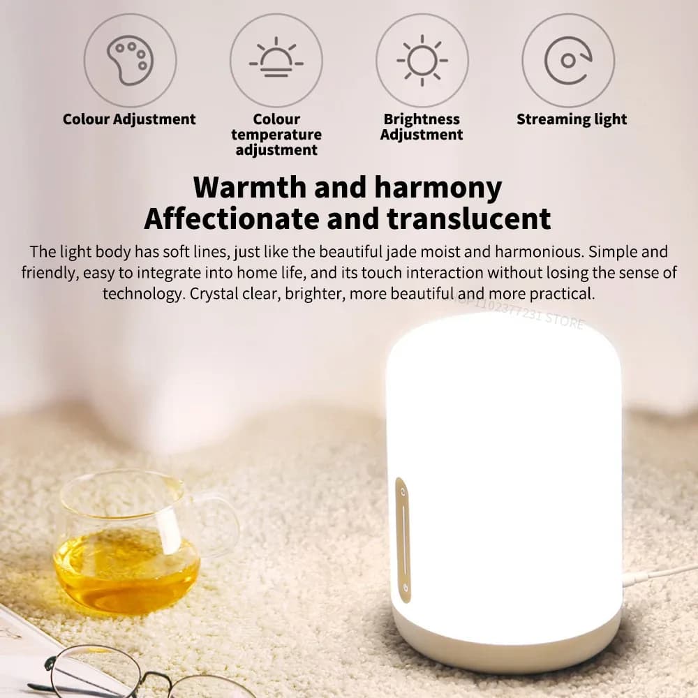Lampe de chevet intelligente MIJIA 2 - LED RGB, 400 lumens, compatible Apple HomeKit - Image 2