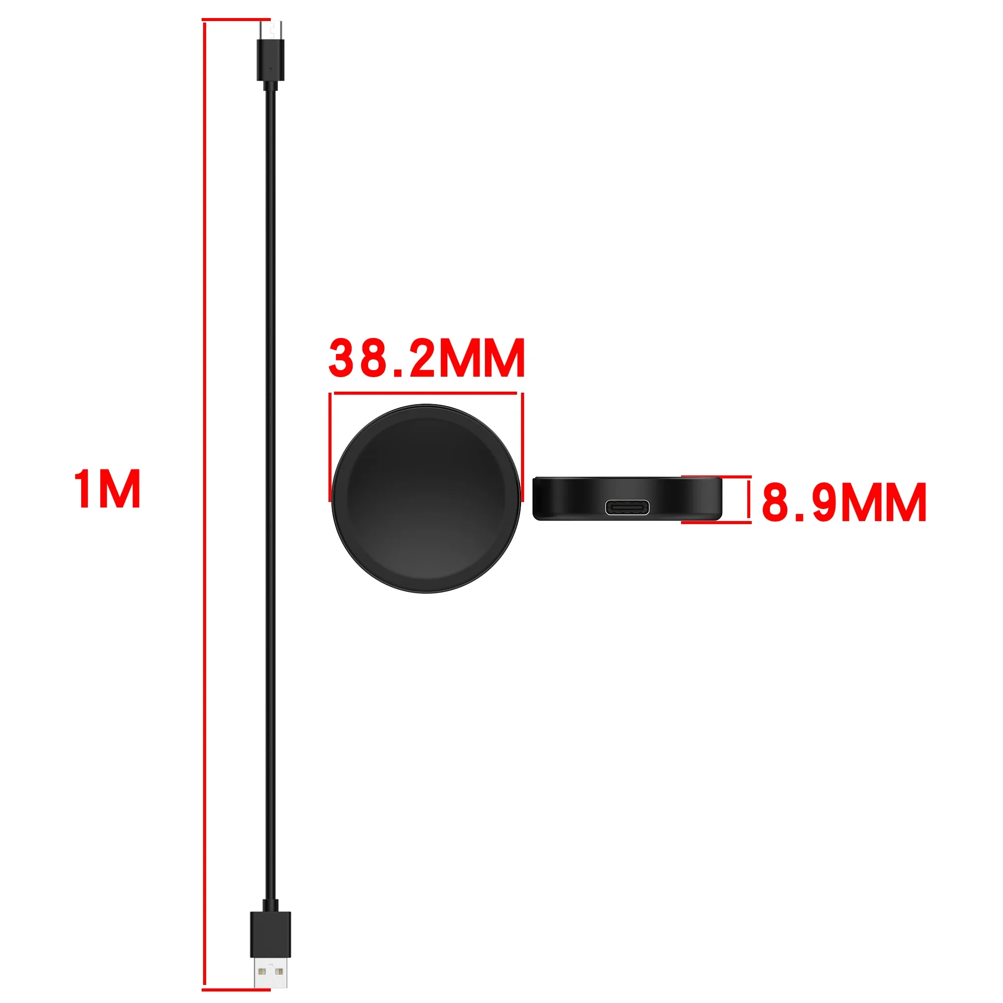 Chargeur pour Samsung Galaxy Watch 8, 7, 6, 5, 4, 3 et Ultra (47mm) slide 2
