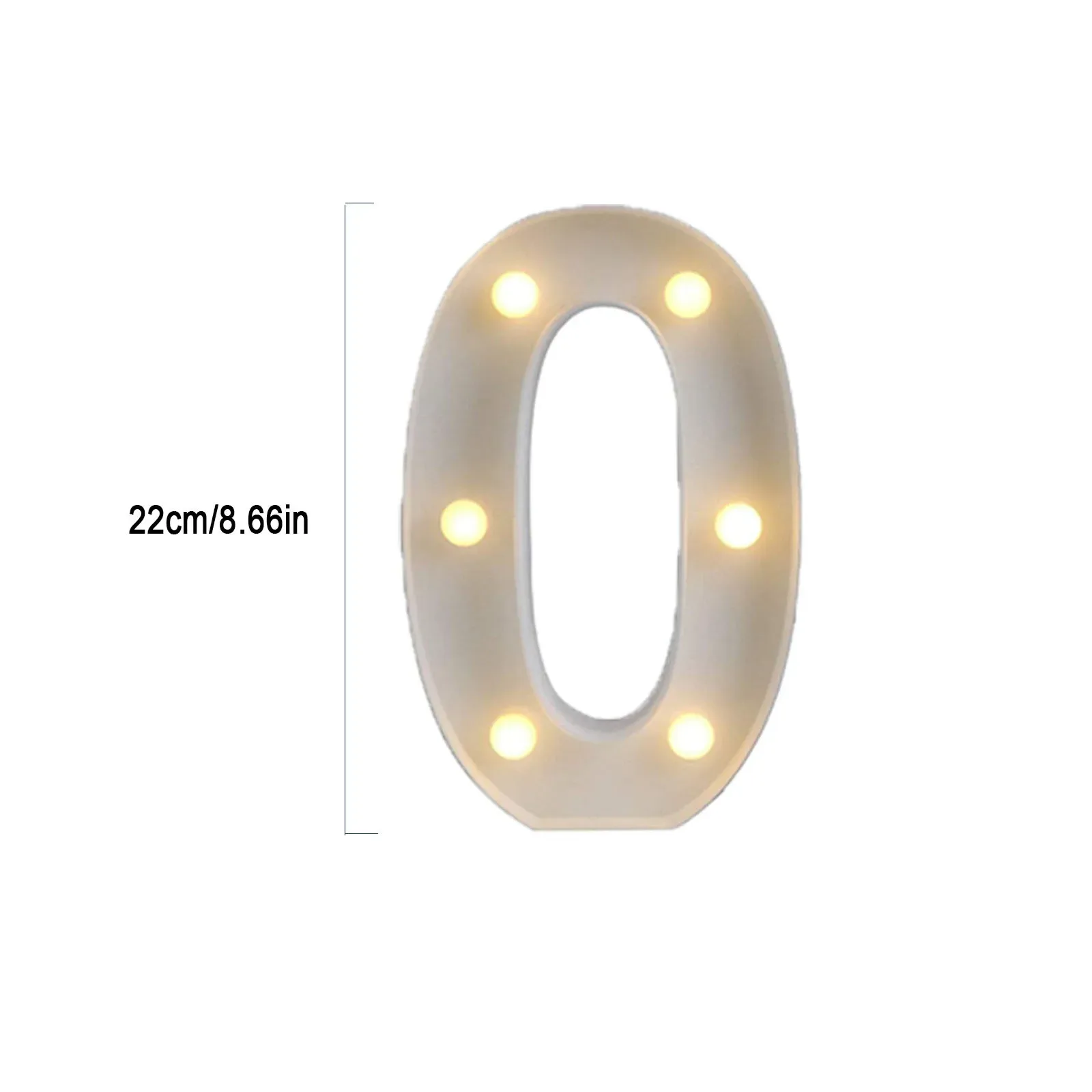 Lampe LED Alphabet et Chiffres - Image 5