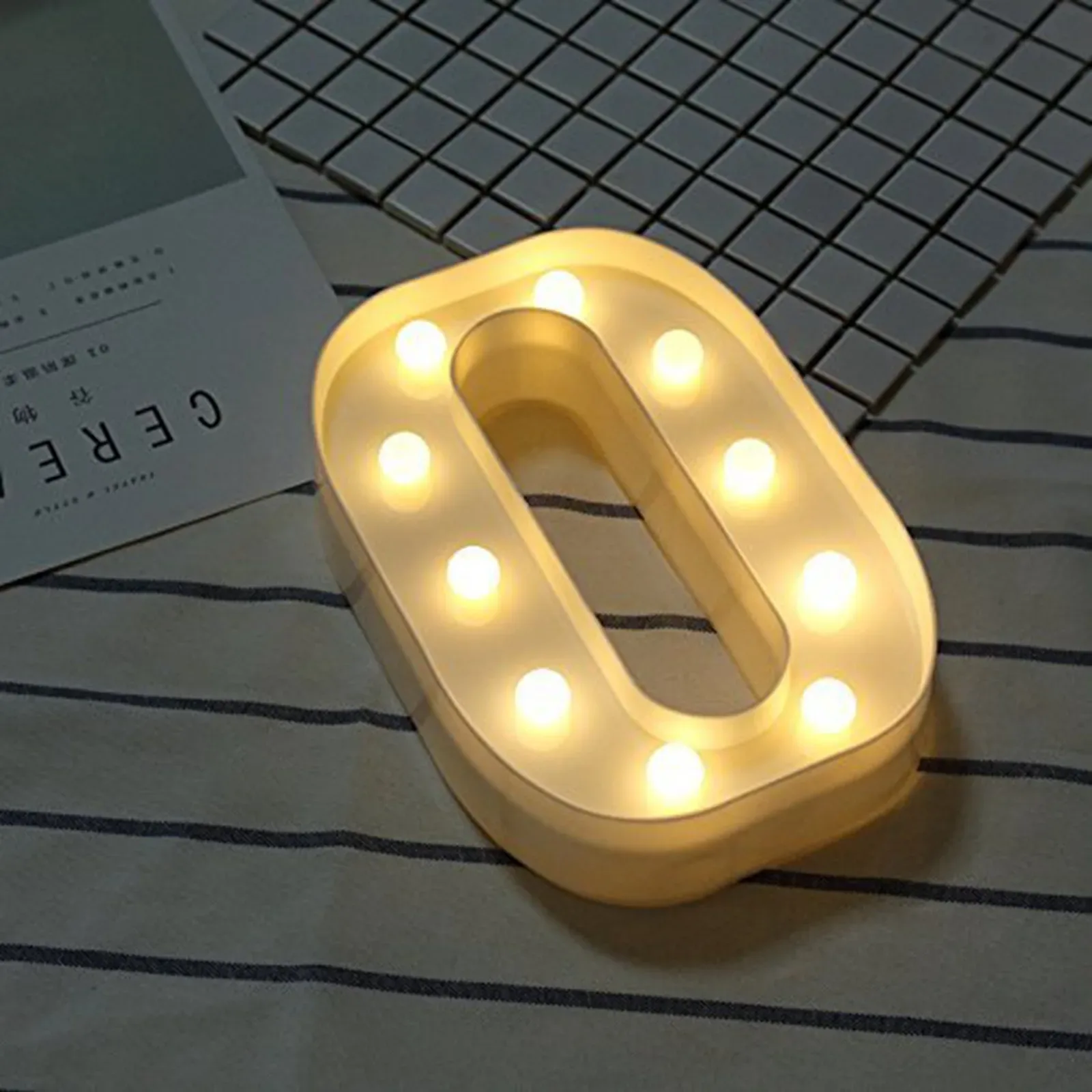Lampe LED Alphabet et Chiffres - Image 3