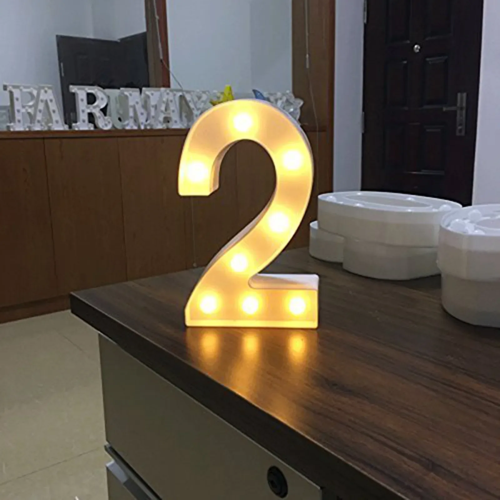 Lampe LED Alphabet et Chiffres slide 13
