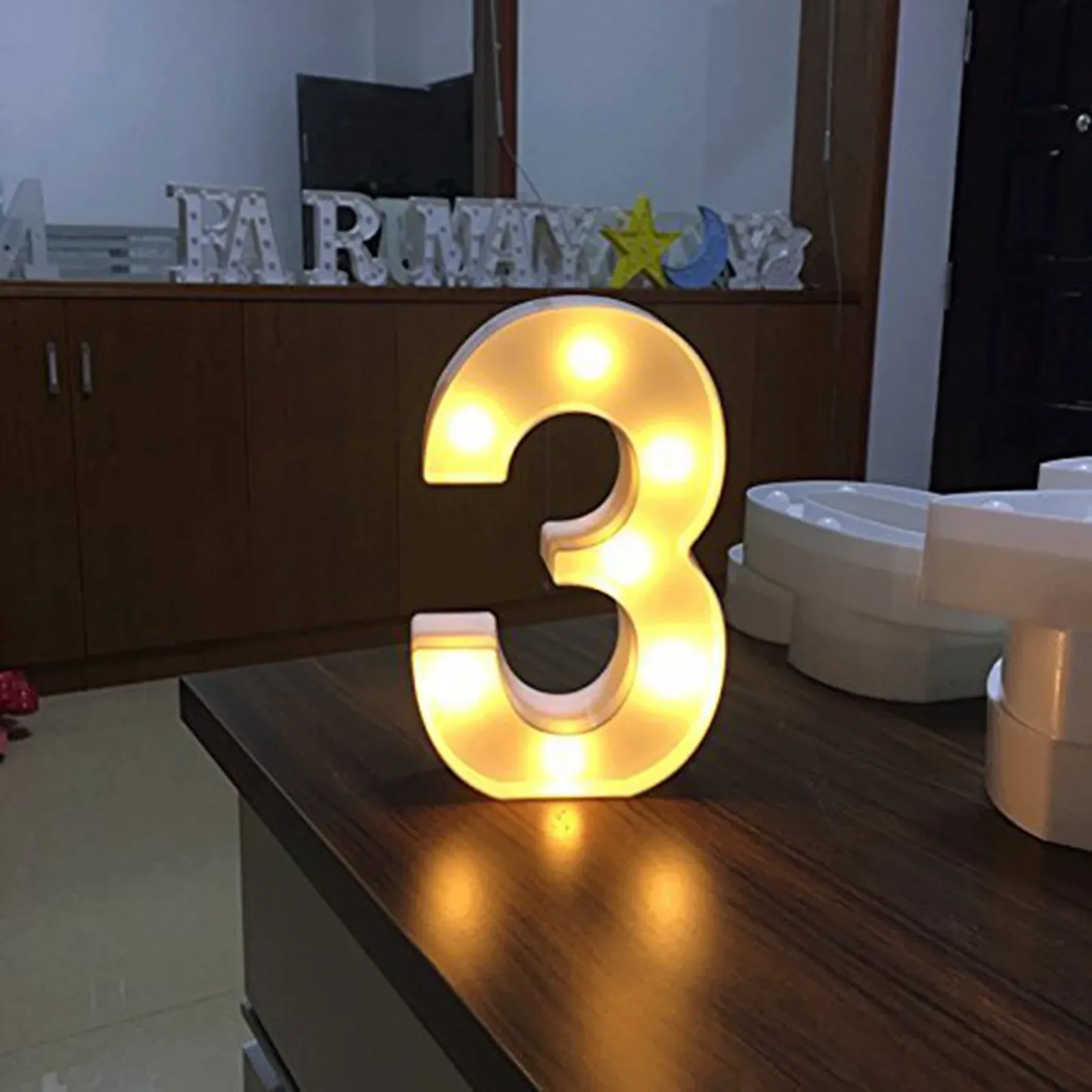 Lampe LED Alphabet et Chiffres slide 14