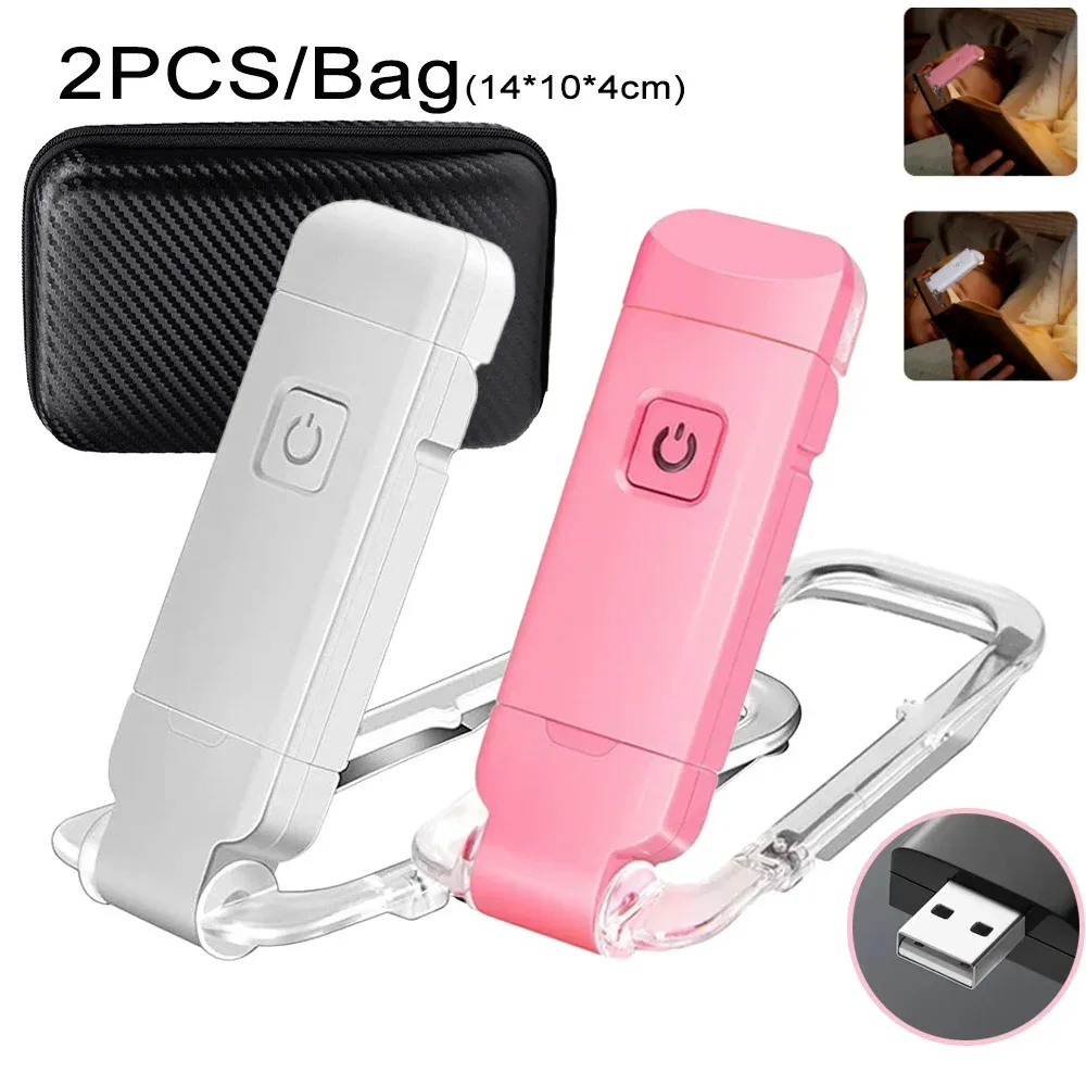 Lampe de lecture à clip rechargeable USB slide 9