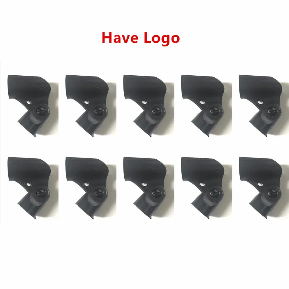 Lot de 10 pinces pour microphone Shure A25D, SM58, SM57 et modèles 3/4 de pouce slide 9