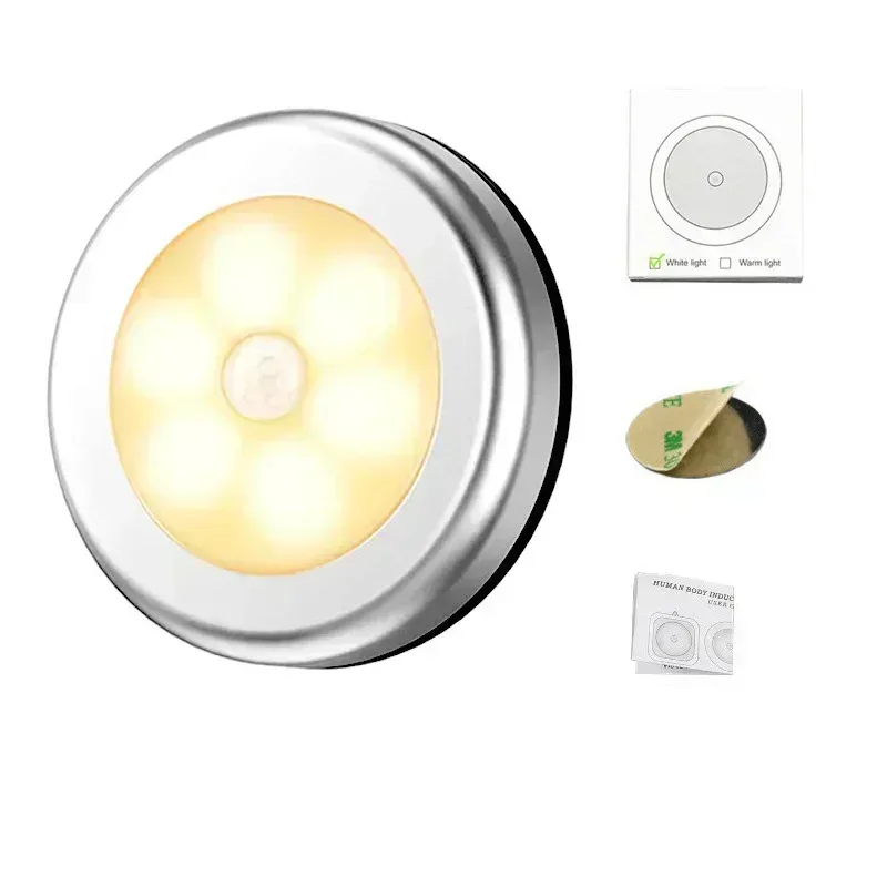 Lampe LED sans fil à détecteur de mouvement et fixation magnétique slide 9