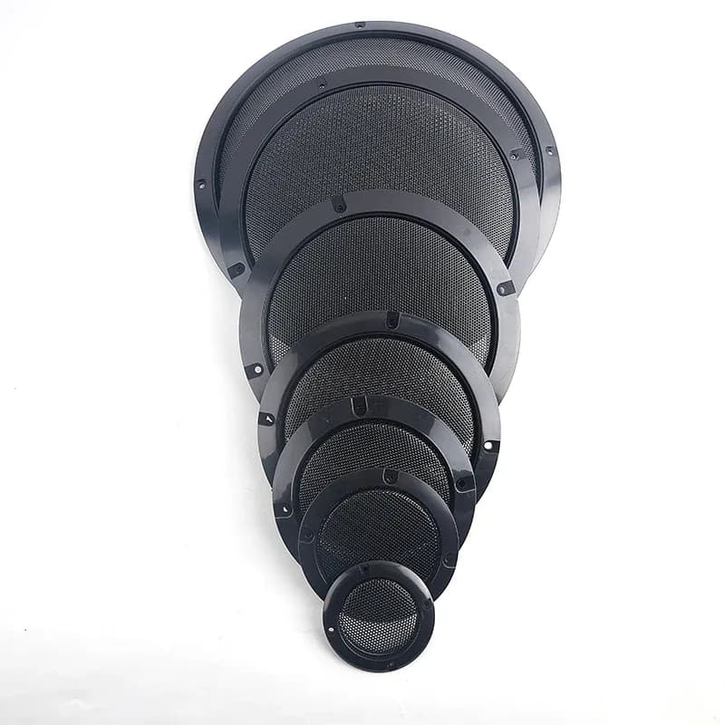 Grille de protection pour haut-parleur avec cadre en plastique et maille métallique (2 à 10 pouces) - Image 4