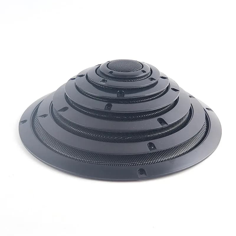 Grille de protection pour haut-parleur avec cadre en plastique et maille métallique (2 à 10 pouces) - Image 3