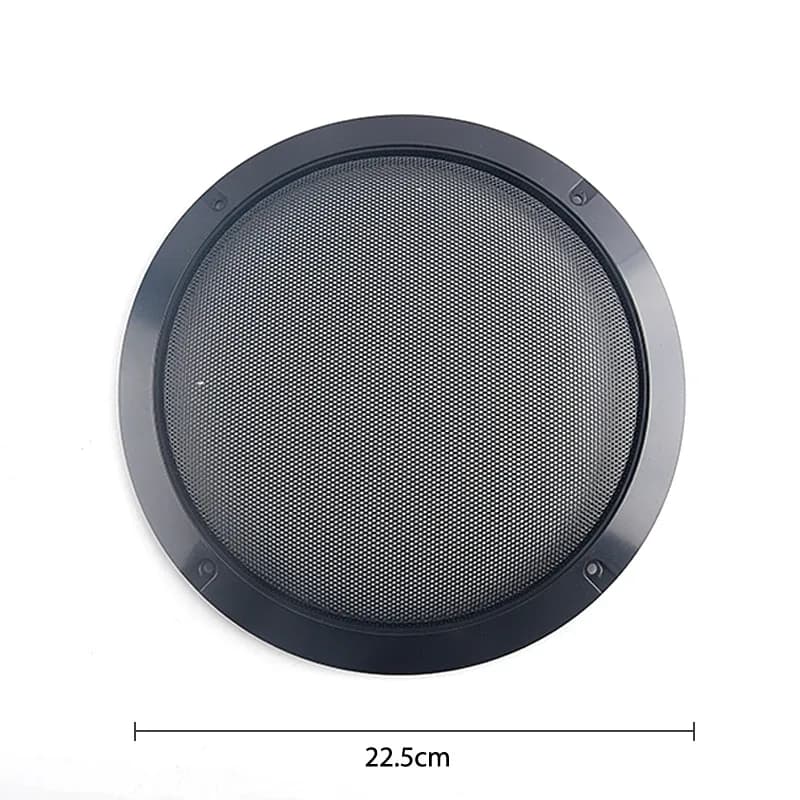 Grille de protection pour haut-parleur avec cadre en plastique et maille métallique (2 à 10 pouces) slide 9
