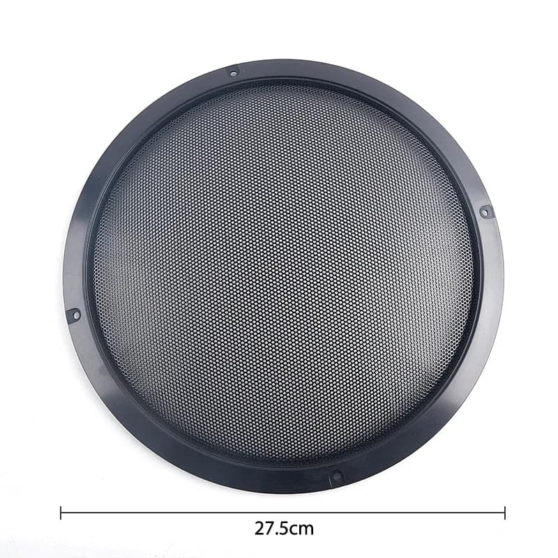 Grille de protection pour haut-parleur avec cadre en plastique et maille métallique (2 à 10 pouces) slide 8