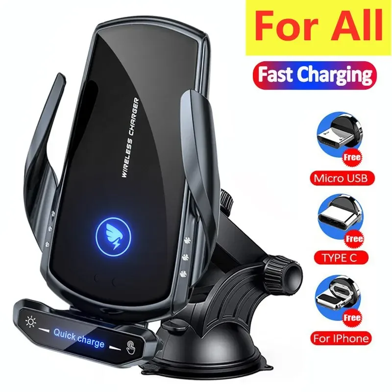 Chargeur de voiture sans fil magnétique 15W