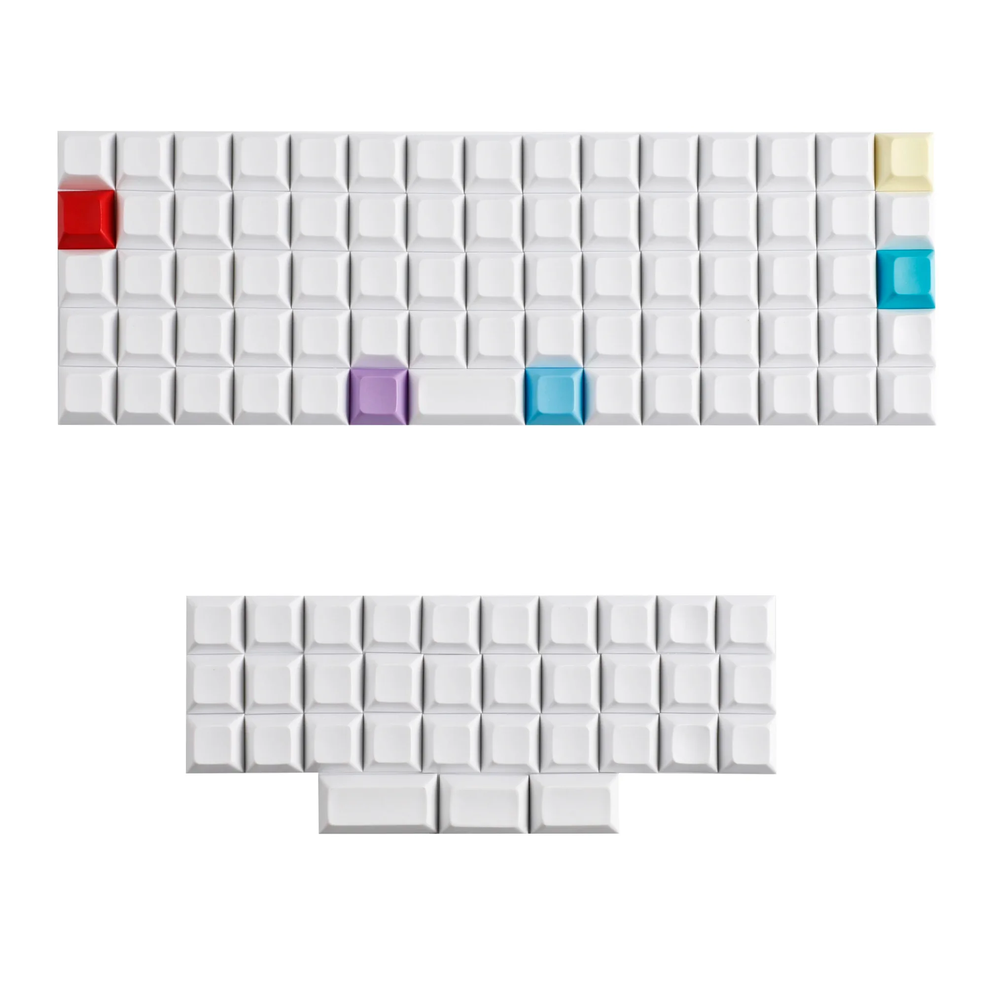 Touches PBT XDA V2/DSA sans légende pour claviers ortholinéaires (XD75, ID75, Corne, Planck, Preonic, Niu40) slide 6