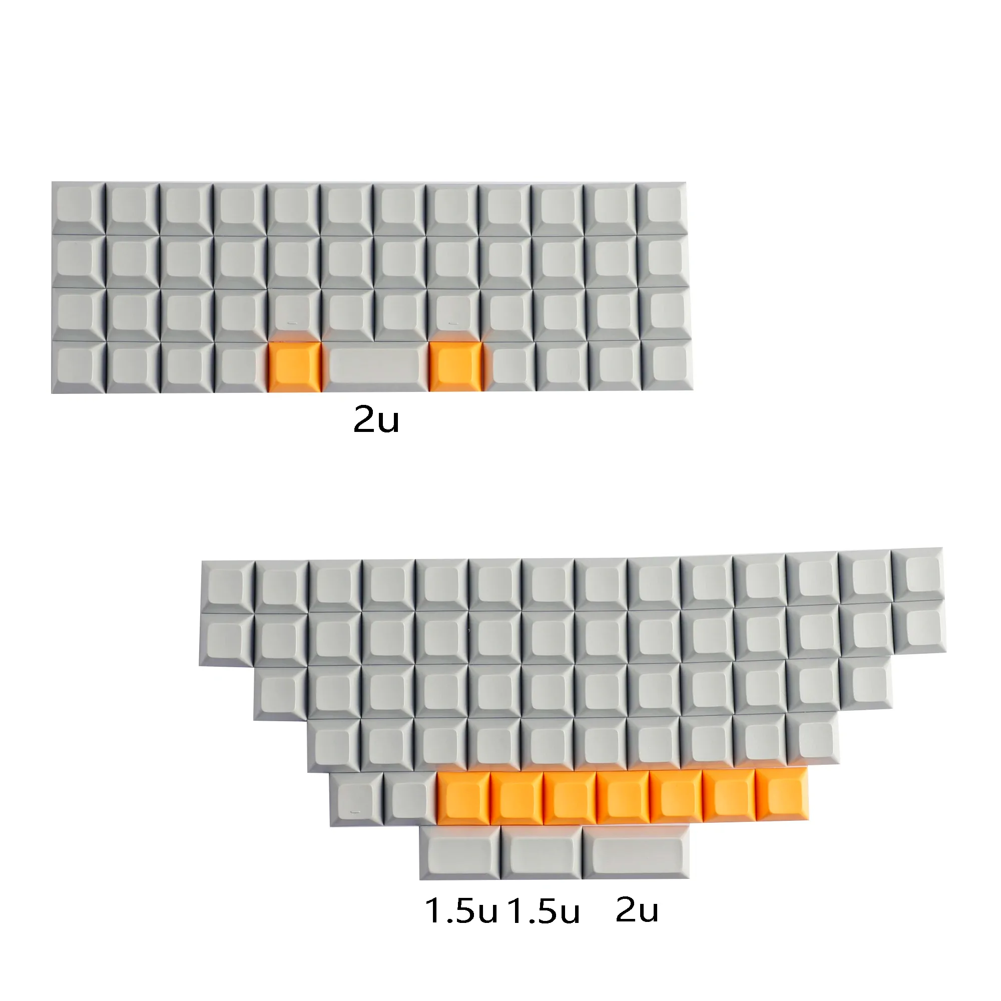 Touches PBT XDA V2/DSA sans légende pour claviers ortholinéaires (XD75, ID75, Corne, Planck, Preonic, Niu40) slide 7