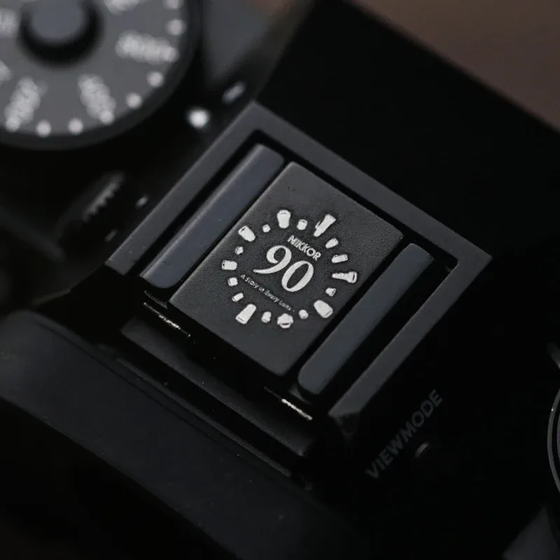 Cache-griffe flash et bouton de déclenchement souple en métal pour Nikon ZF, Zfc, Z6III, Z5II, Z8, D850, Z7 et Fujifilm XM5, X100V, XE4 slide 21