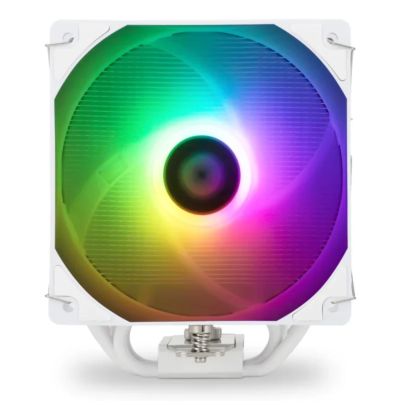 Thermalright AK120 SE ARGB Blanc - Ventirad CPU avec 5 Caloducs et Ventilateur PWM 120mm pour Intel LGA 1700/115x/2066 & AMD AM4/AM5 - Image 3