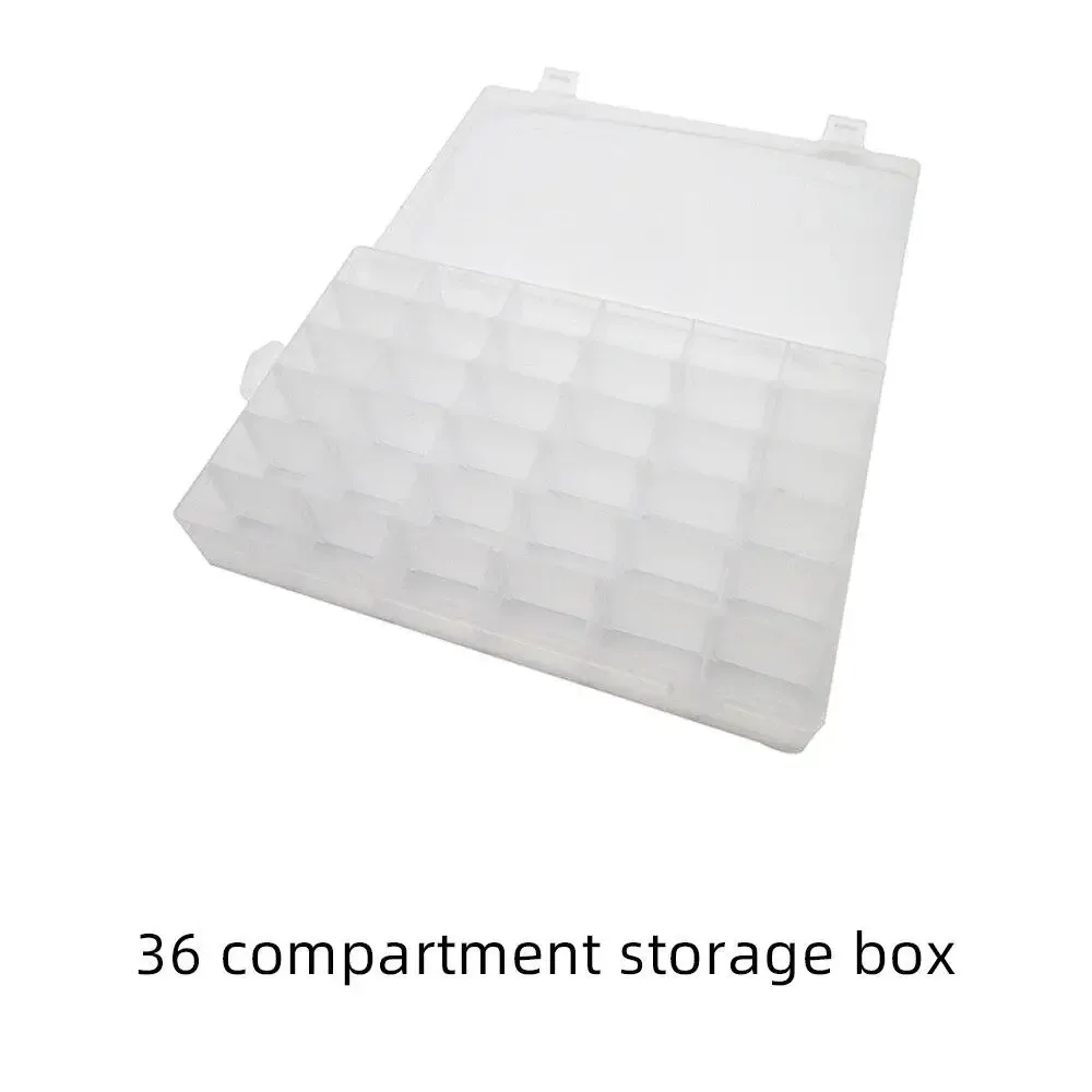 Boîte de rangement pour fils à broder avec bobines et autocollants numérotés slide 8