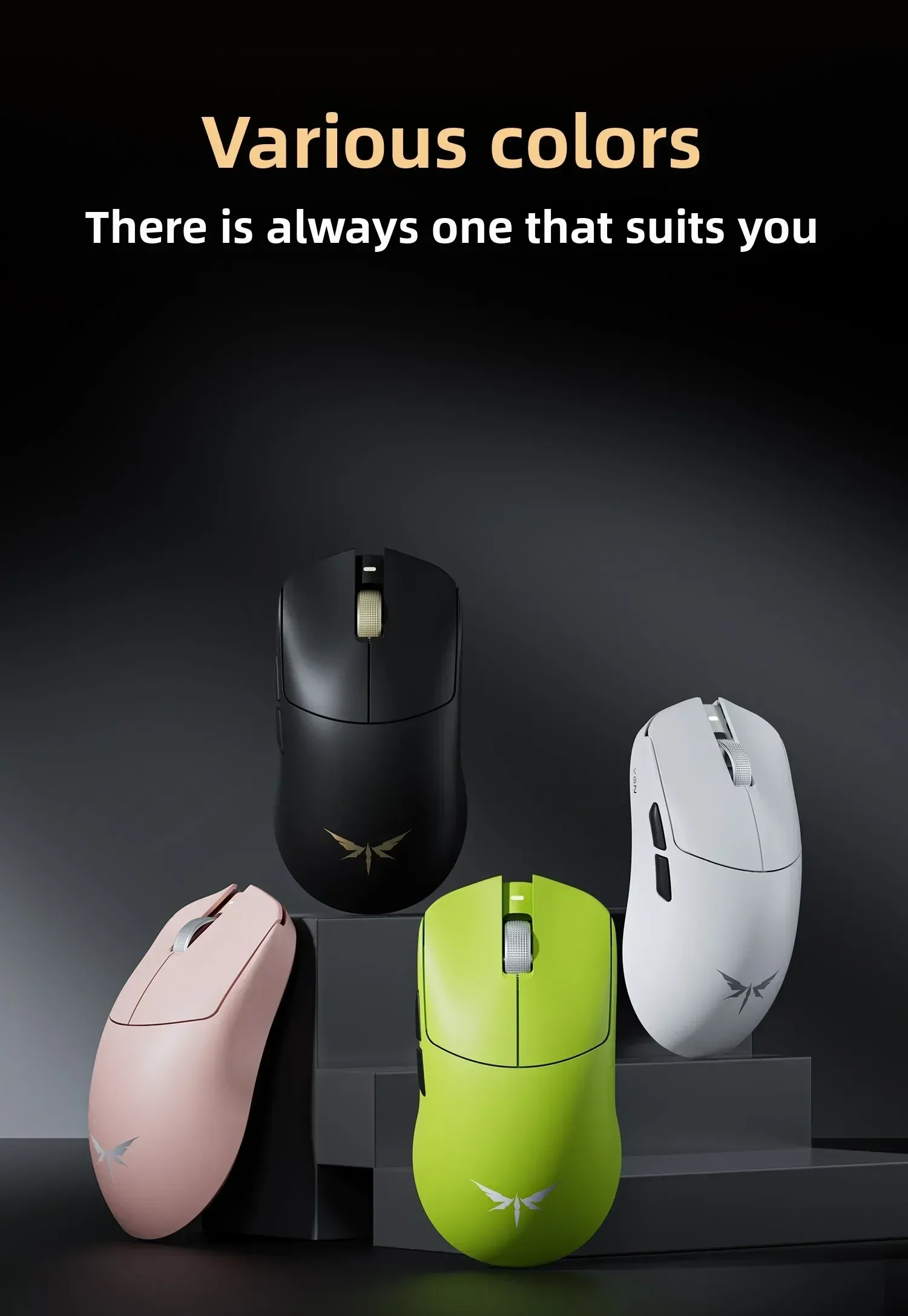 Souris Gaming VGN Dragonfly F2 Pro Max / Ultra - 42 000 DPI, 8K Polling Rate, Capteur PAW3395/3950 - Image 2